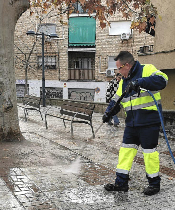 Limpieza excrementos de aves por Inagra - 