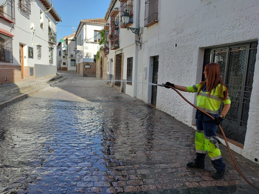 Dispositivo limpieza Día de la Cruz - 